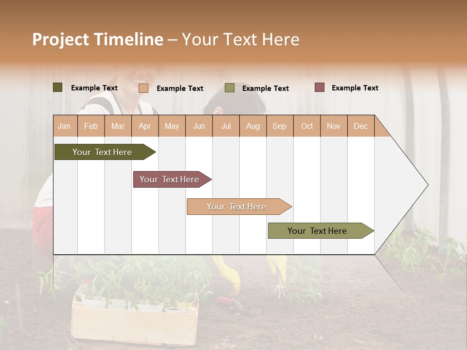 Transplantation Spade Hoe PowerPoint Template
