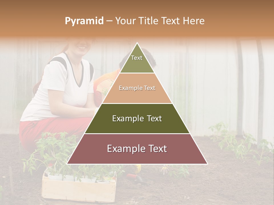 Transplantation Spade Hoe PowerPoint Template