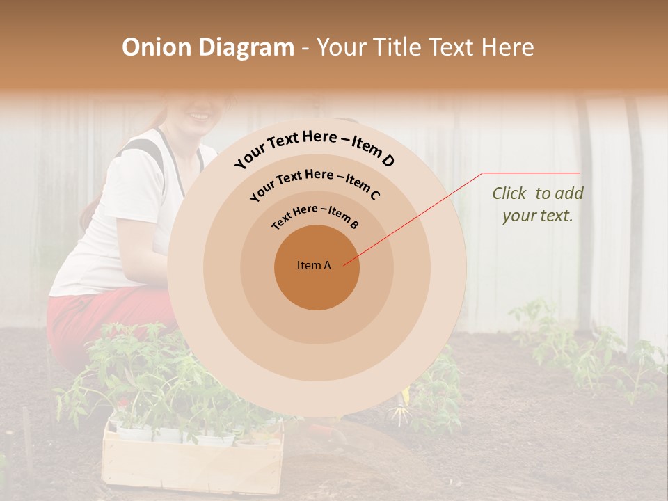 Transplantation Spade Hoe PowerPoint Template