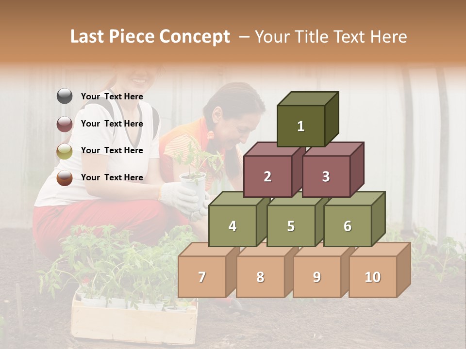 Transplantation Spade Hoe PowerPoint Template