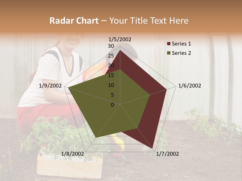 Transplantation Spade Hoe PowerPoint Template