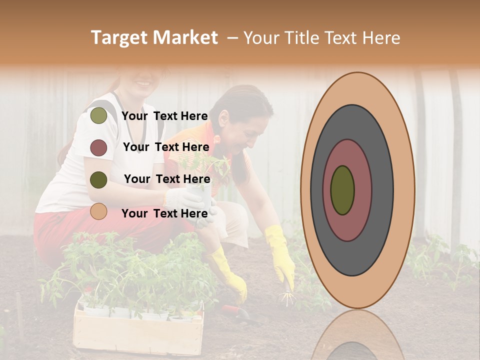 Transplantation Spade Hoe PowerPoint Template