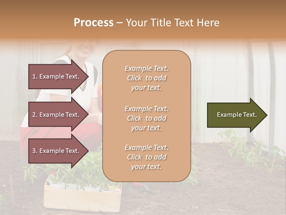 Transplantation Spade Hoe PowerPoint Template