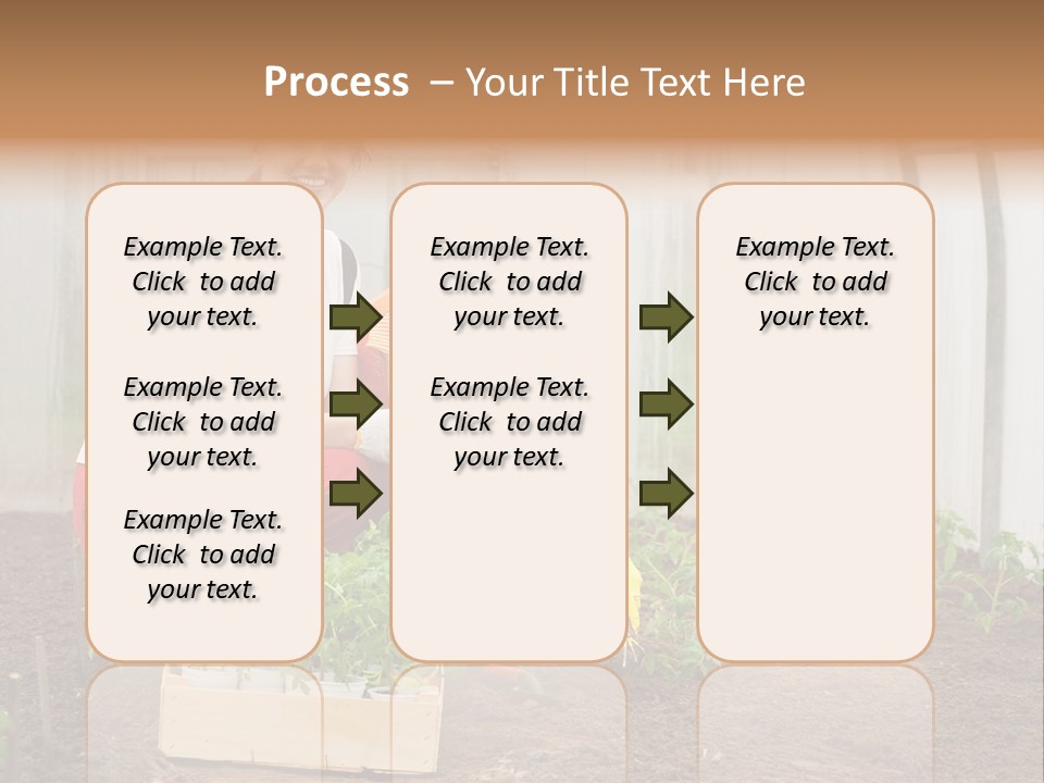 Transplantation Spade Hoe PowerPoint Template