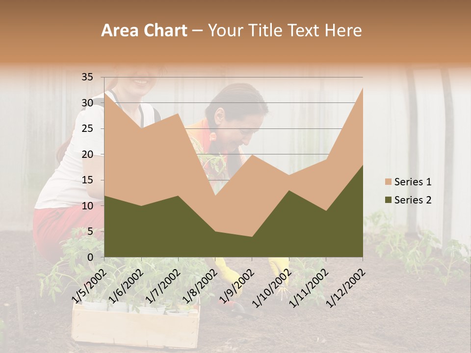 Transplantation Spade Hoe PowerPoint Template