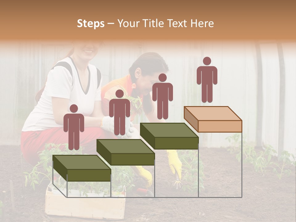 Transplantation Spade Hoe PowerPoint Template