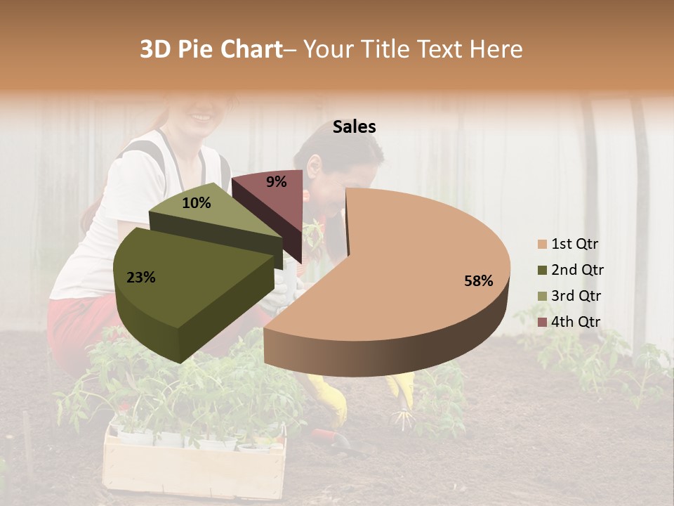 Transplantation Spade Hoe PowerPoint Template