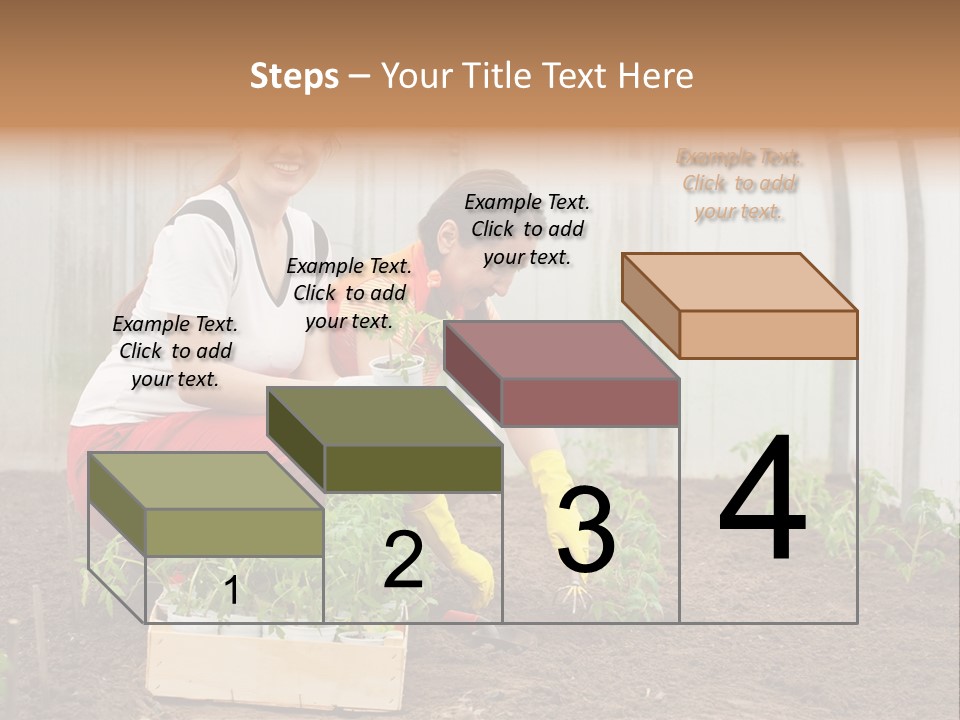 Transplantation Spade Hoe PowerPoint Template