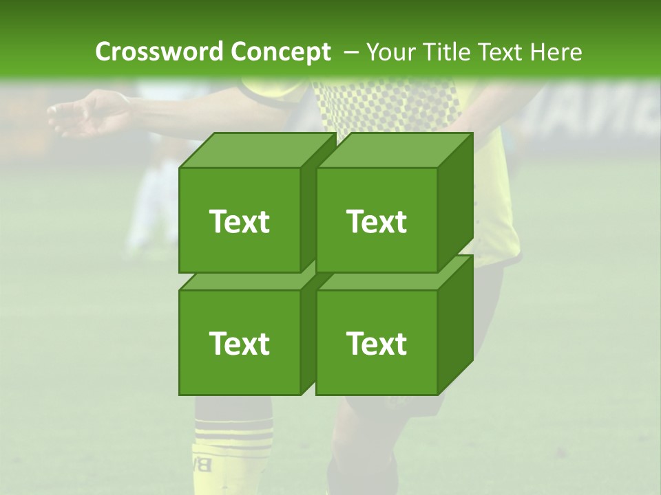 Dortmund Bundesliga Stadium PowerPoint Template