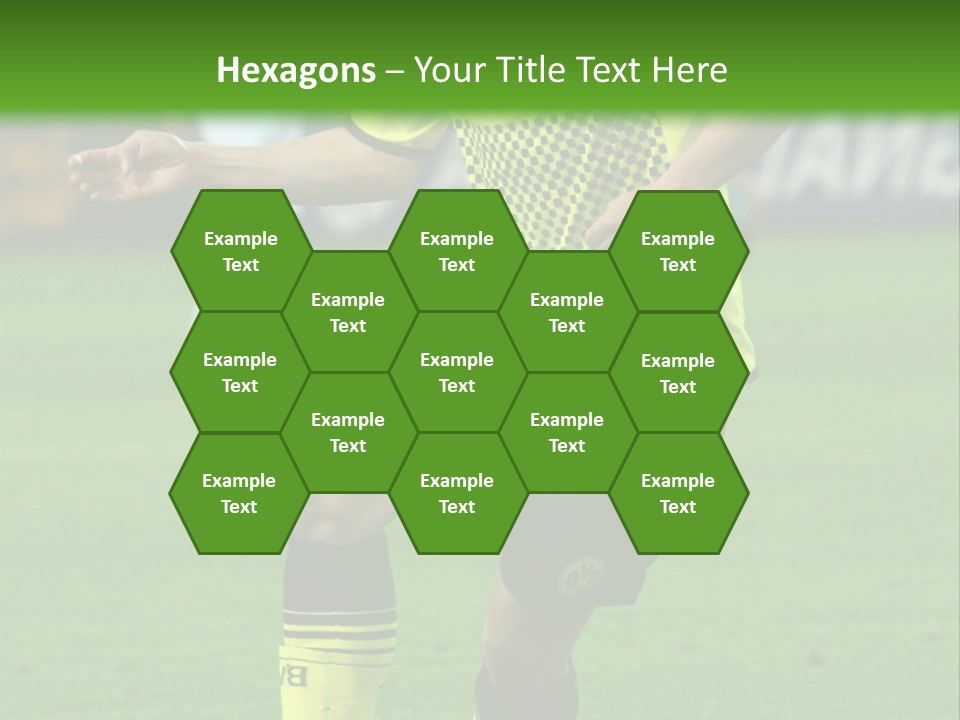 Dortmund Bundesliga Stadium PowerPoint Template