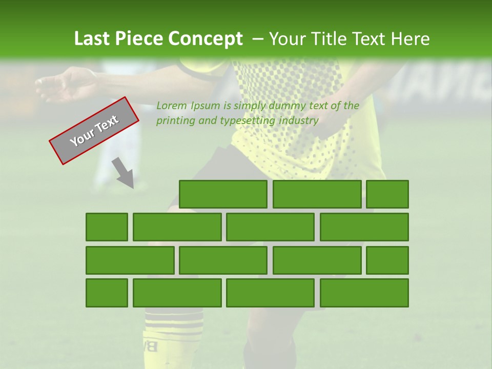 Dortmund Bundesliga Stadium PowerPoint Template