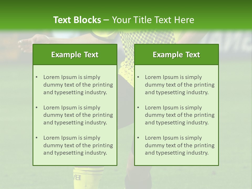 Dortmund Bundesliga Stadium PowerPoint Template