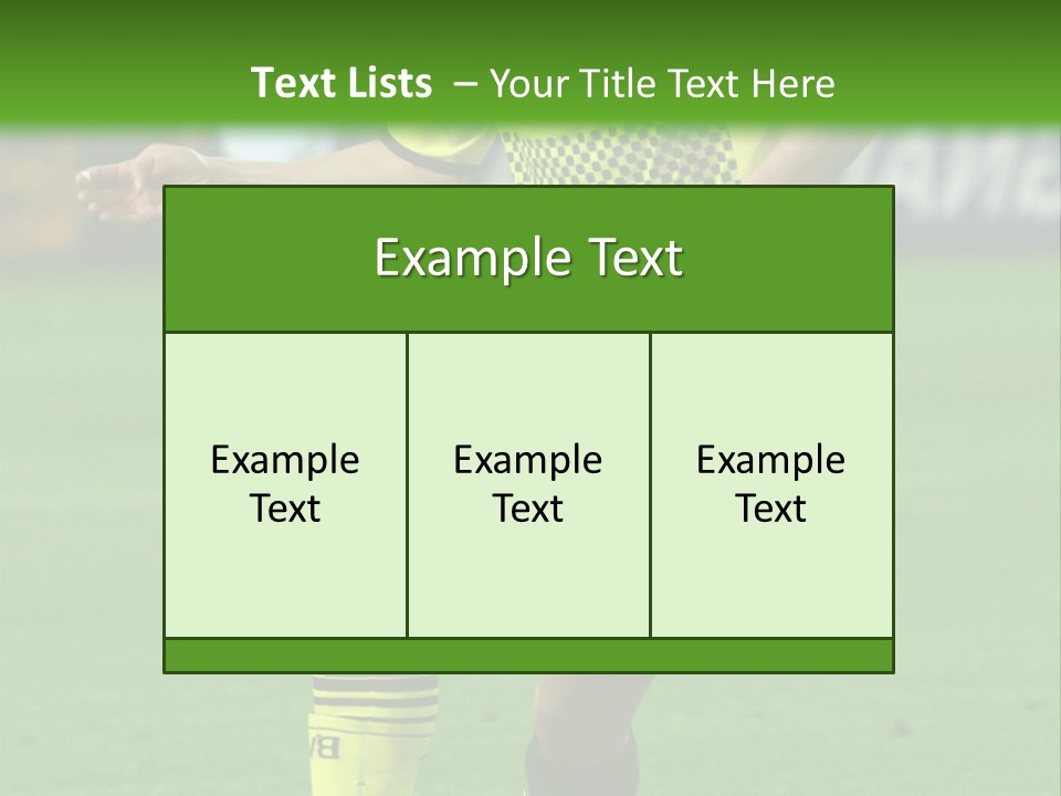 Dortmund Bundesliga Stadium PowerPoint Template