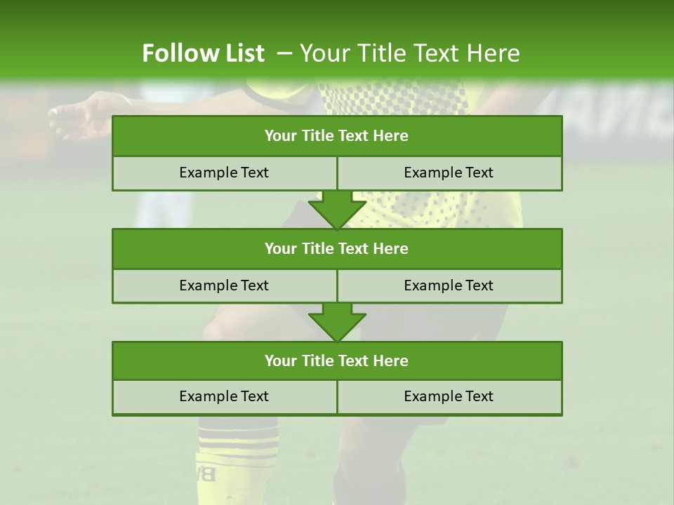 Dortmund Bundesliga Stadium PowerPoint Template