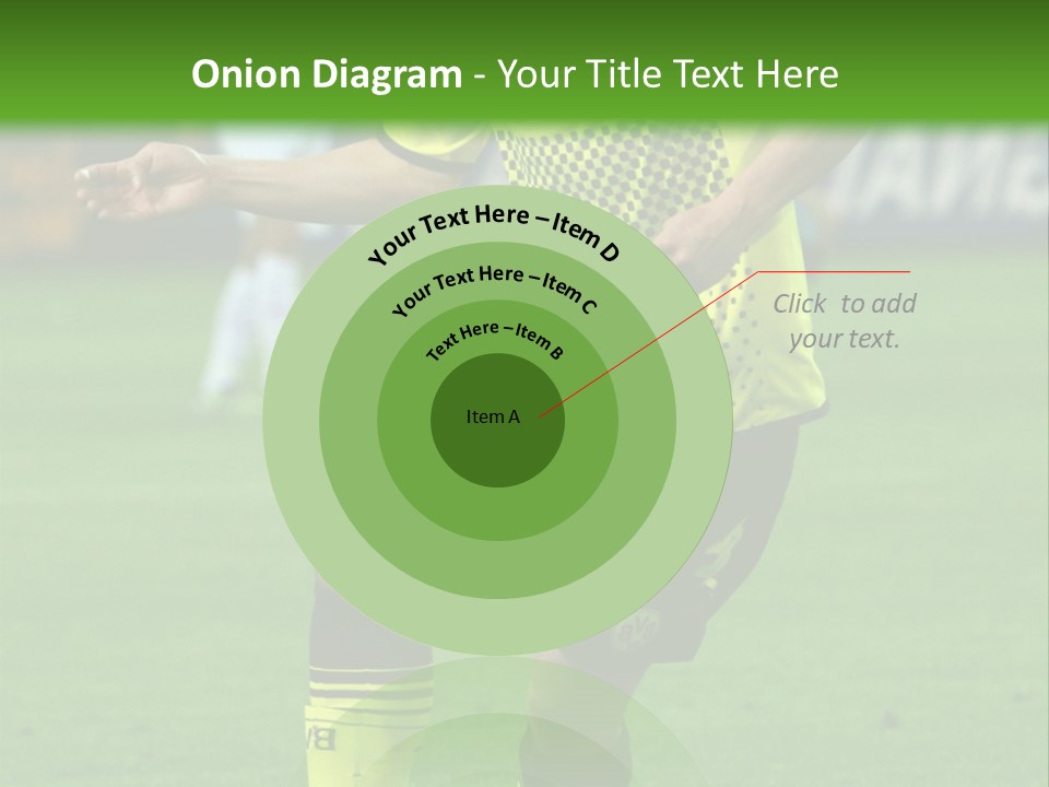 Dortmund Bundesliga Stadium PowerPoint Template