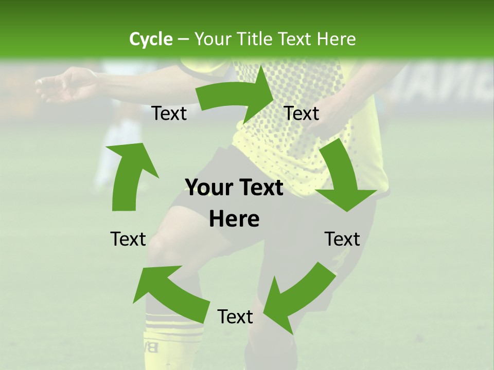 Dortmund Bundesliga Stadium PowerPoint Template