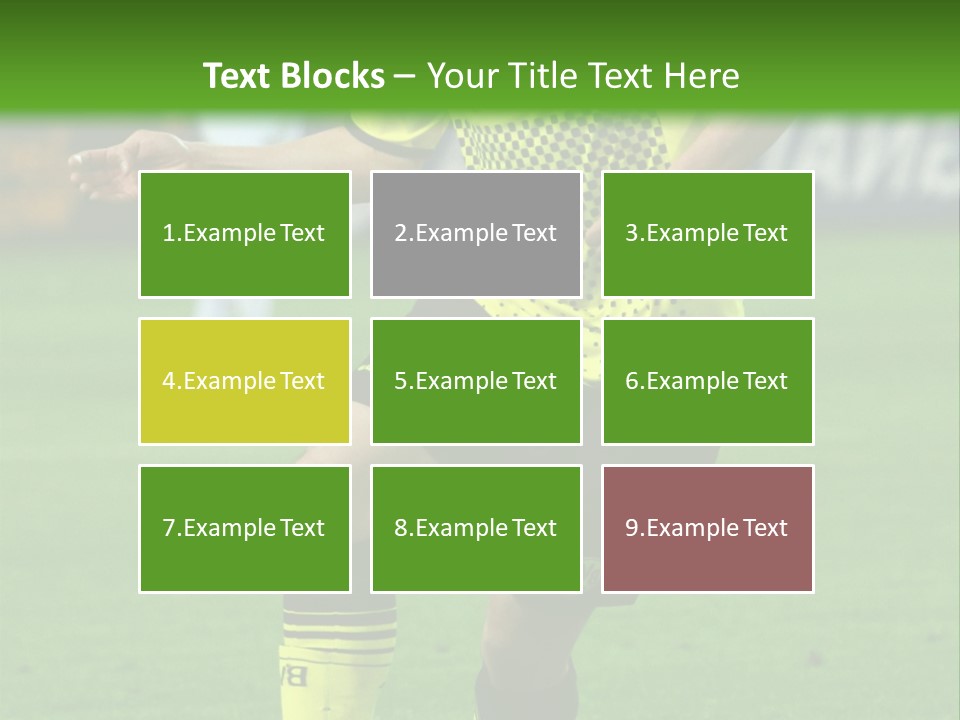 Dortmund Bundesliga Stadium PowerPoint Template