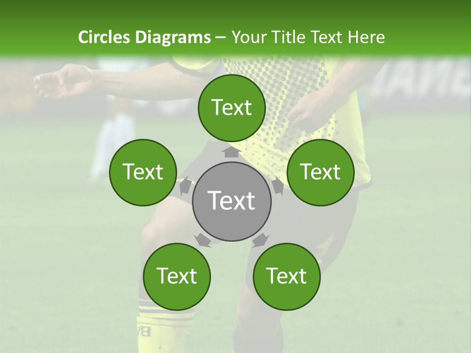 Dortmund Bundesliga Stadium PowerPoint Template