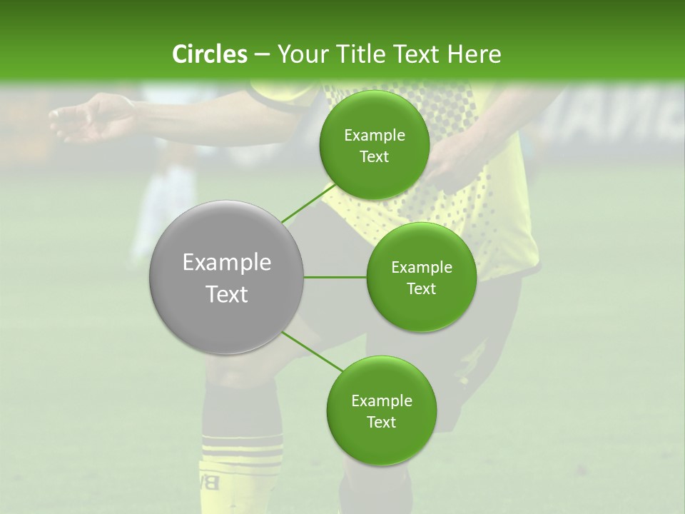 Dortmund Bundesliga Stadium PowerPoint Template