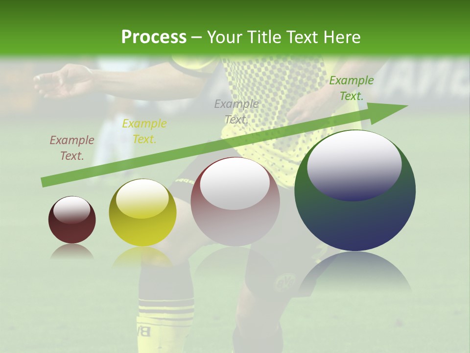 Dortmund Bundesliga Stadium PowerPoint Template