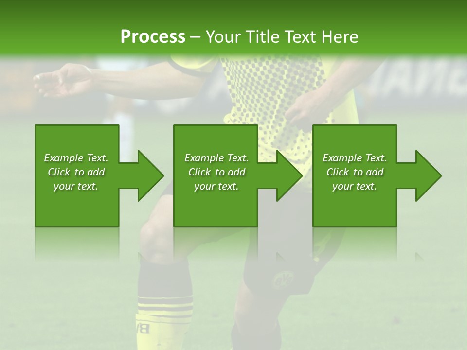 Dortmund Bundesliga Stadium PowerPoint Template