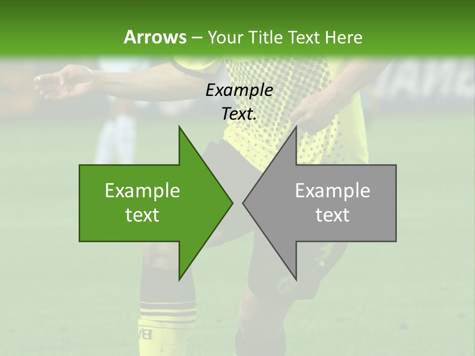 Dortmund Bundesliga Stadium PowerPoint Template