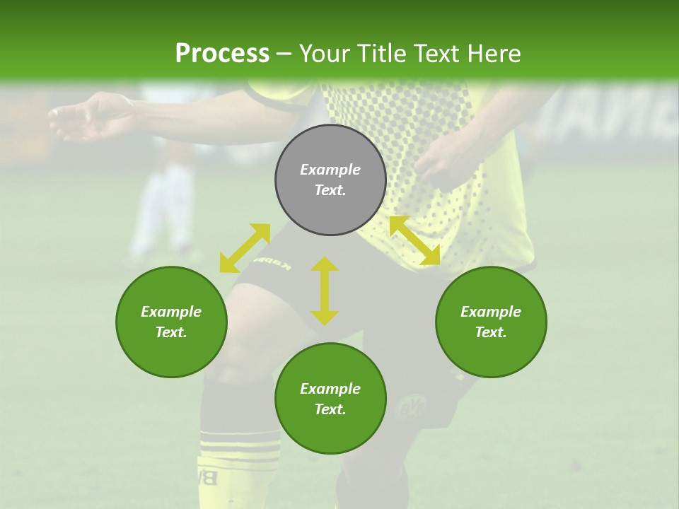 Dortmund Bundesliga Stadium PowerPoint Template