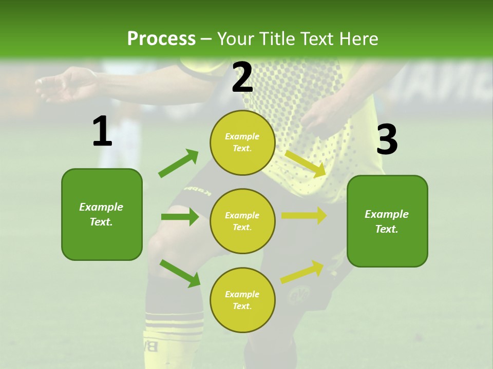 Dortmund Bundesliga Stadium PowerPoint Template