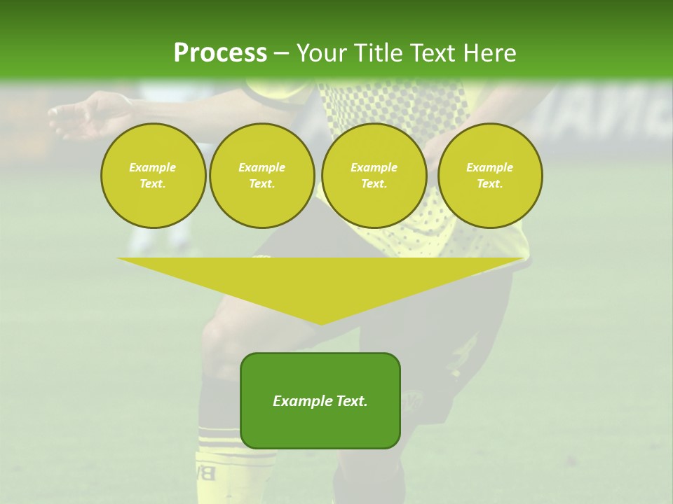 Dortmund Bundesliga Stadium PowerPoint Template