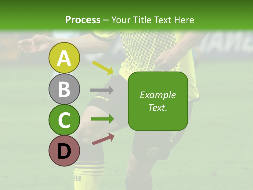 Dortmund Bundesliga Stadium PowerPoint Template