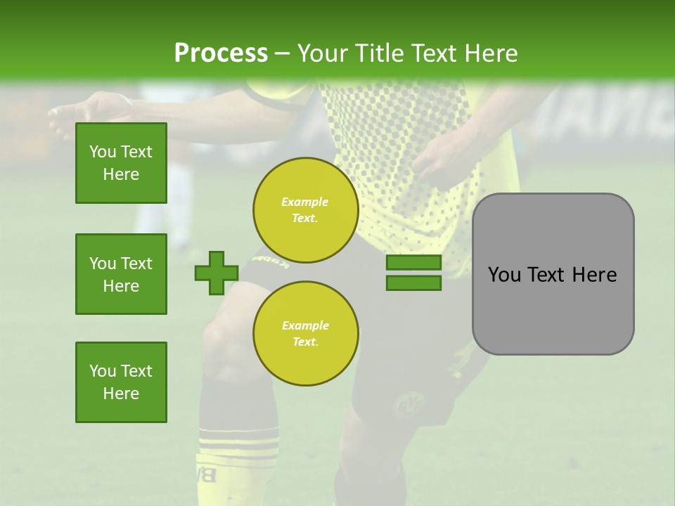 Dortmund Bundesliga Stadium PowerPoint Template