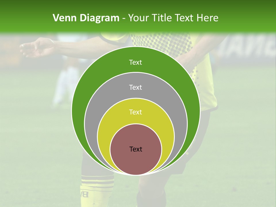 Dortmund Bundesliga Stadium PowerPoint Template