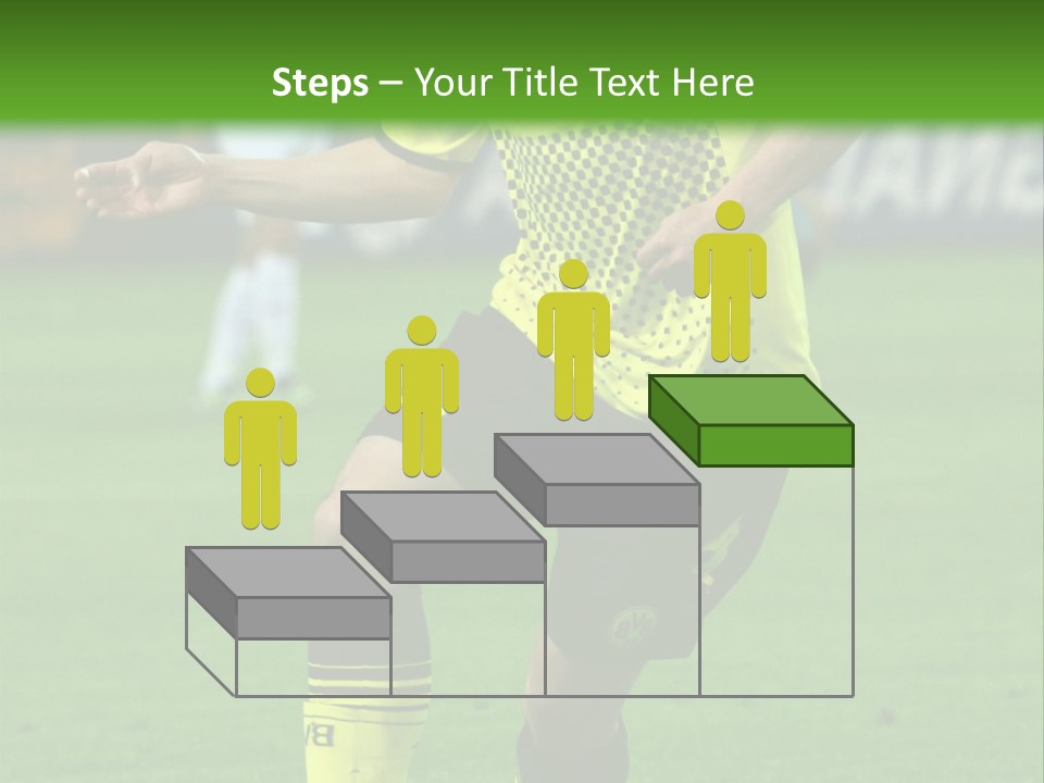 Dortmund Bundesliga Stadium PowerPoint Template