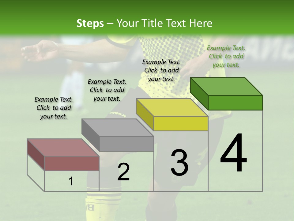 Dortmund Bundesliga Stadium PowerPoint Template