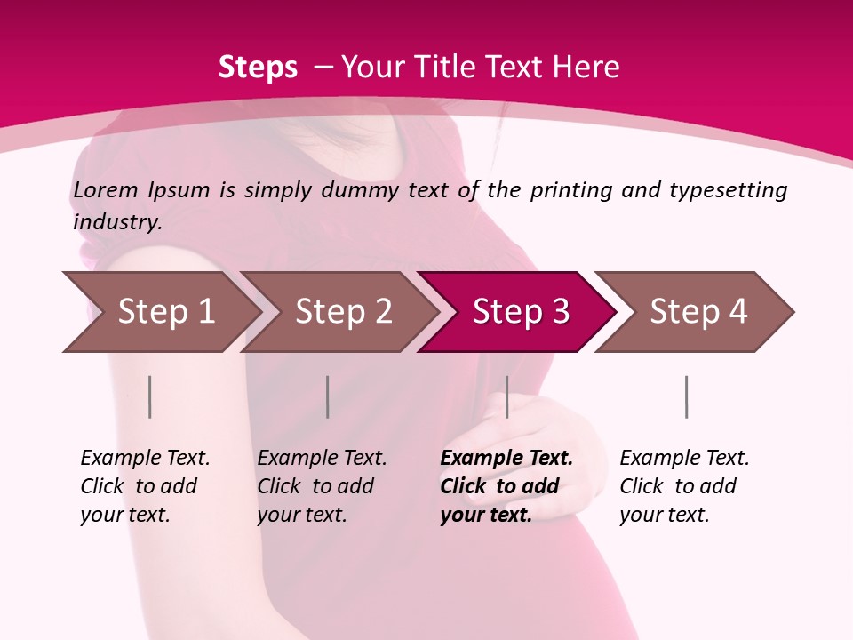 Expectant Mother Baby PowerPoint Template