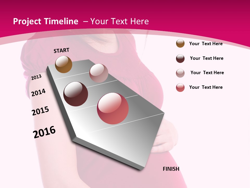 Expectant Mother Baby PowerPoint Template