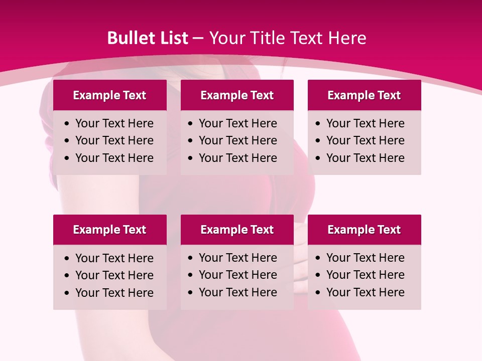 Expectant Mother Baby PowerPoint Template