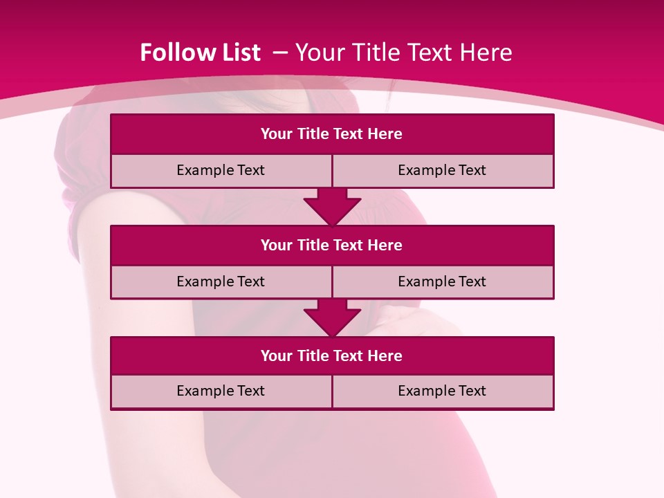 Expectant Mother Baby PowerPoint Template
