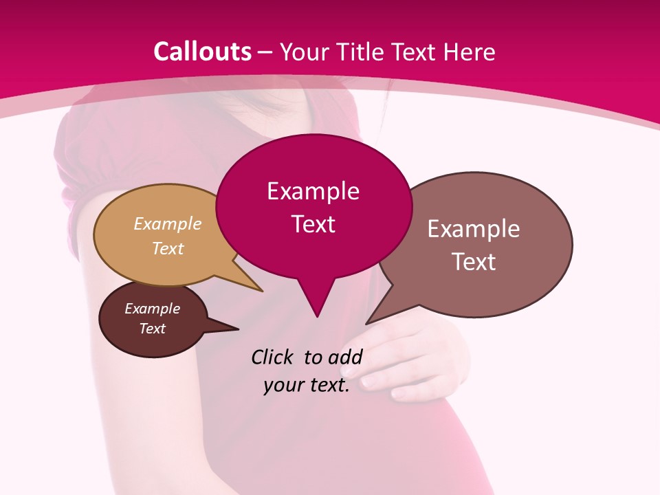 Expectant Mother Baby PowerPoint Template