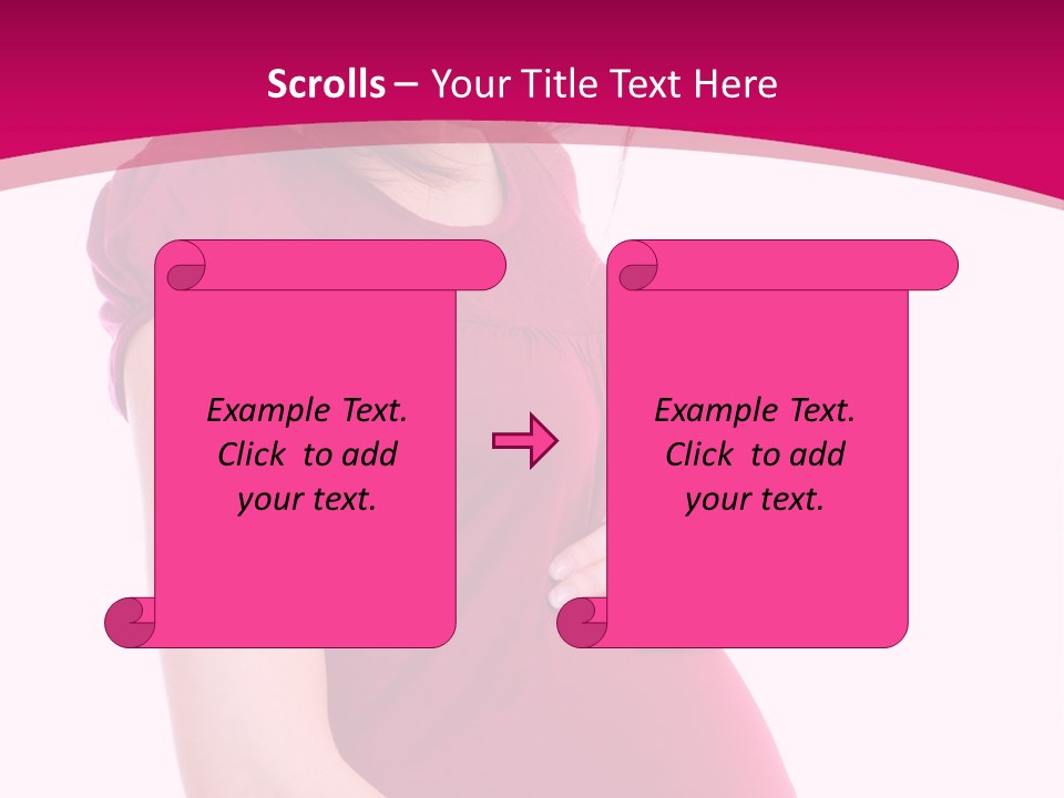 Expectant Mother Baby PowerPoint Template