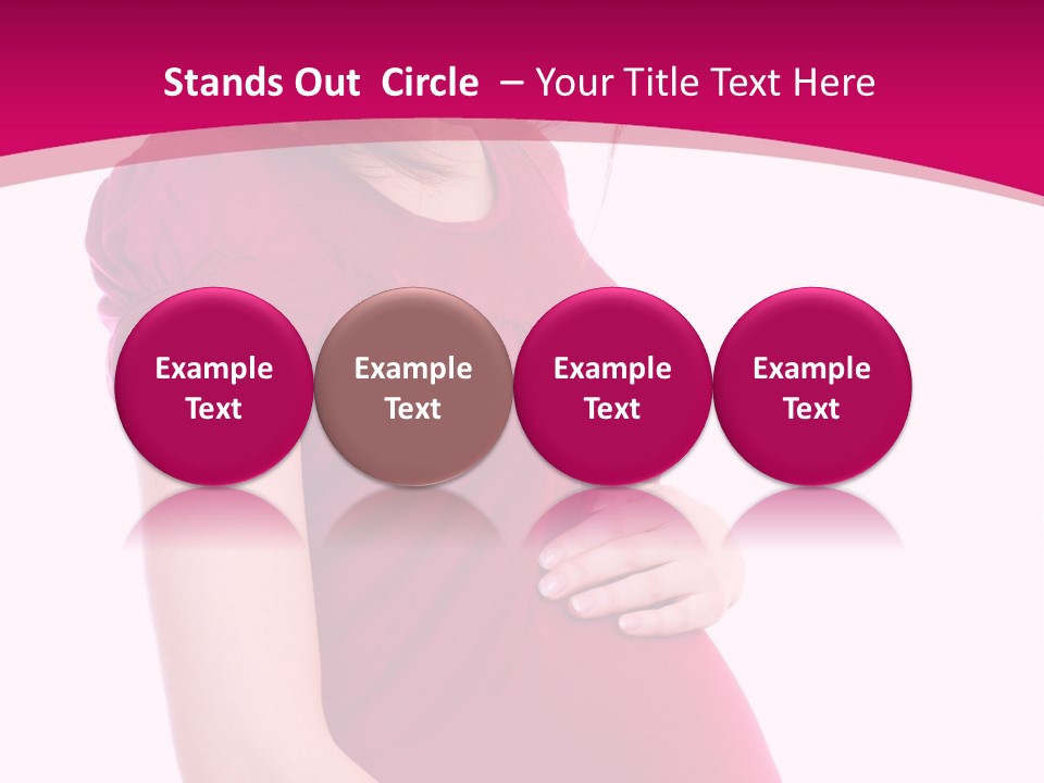 Expectant Mother Baby PowerPoint Template