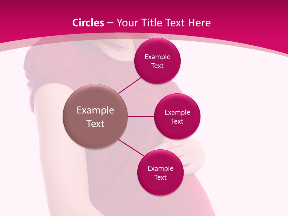 Expectant Mother Baby PowerPoint Template
