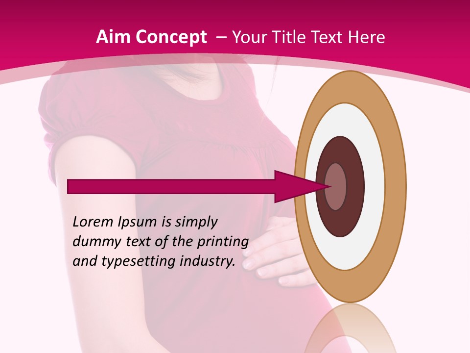 Expectant Mother Baby PowerPoint Template