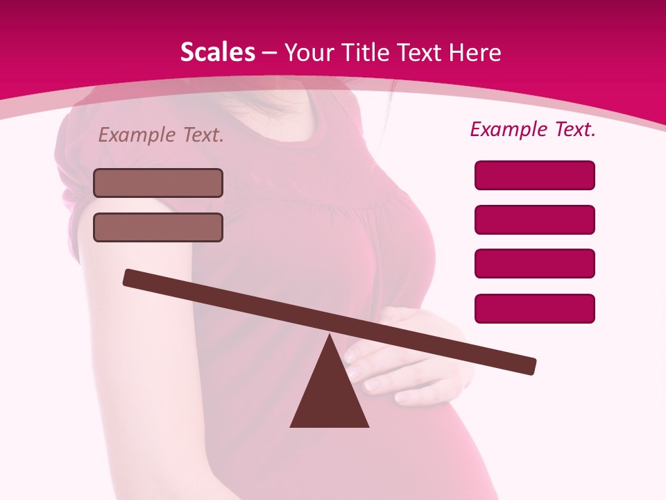 Expectant Mother Baby PowerPoint Template