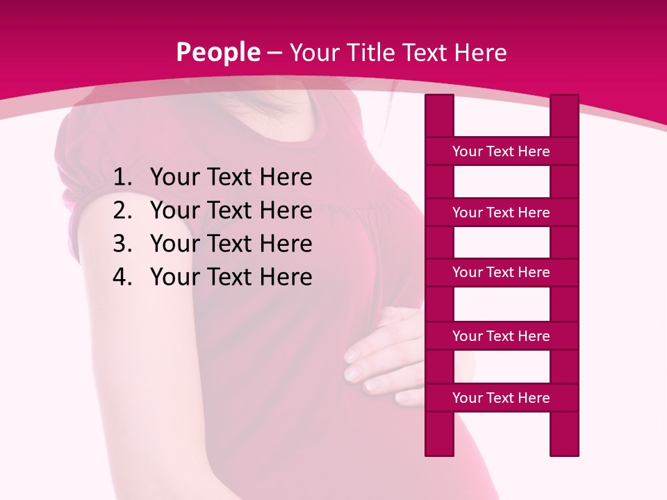 Expectant Mother Baby PowerPoint Template