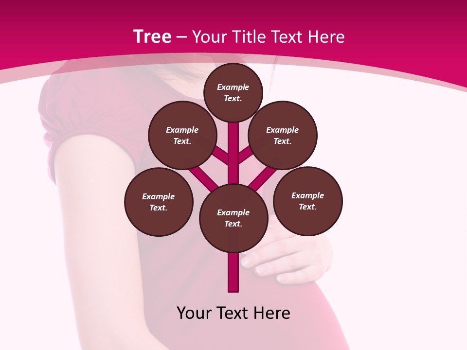 Expectant Mother Baby PowerPoint Template