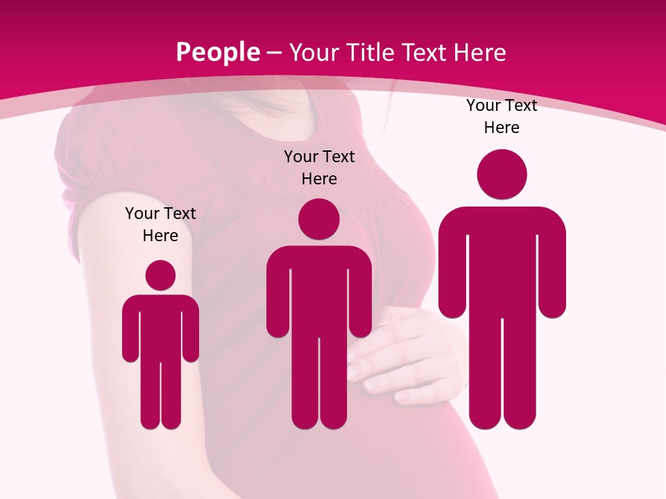 Expectant Mother Baby PowerPoint Template