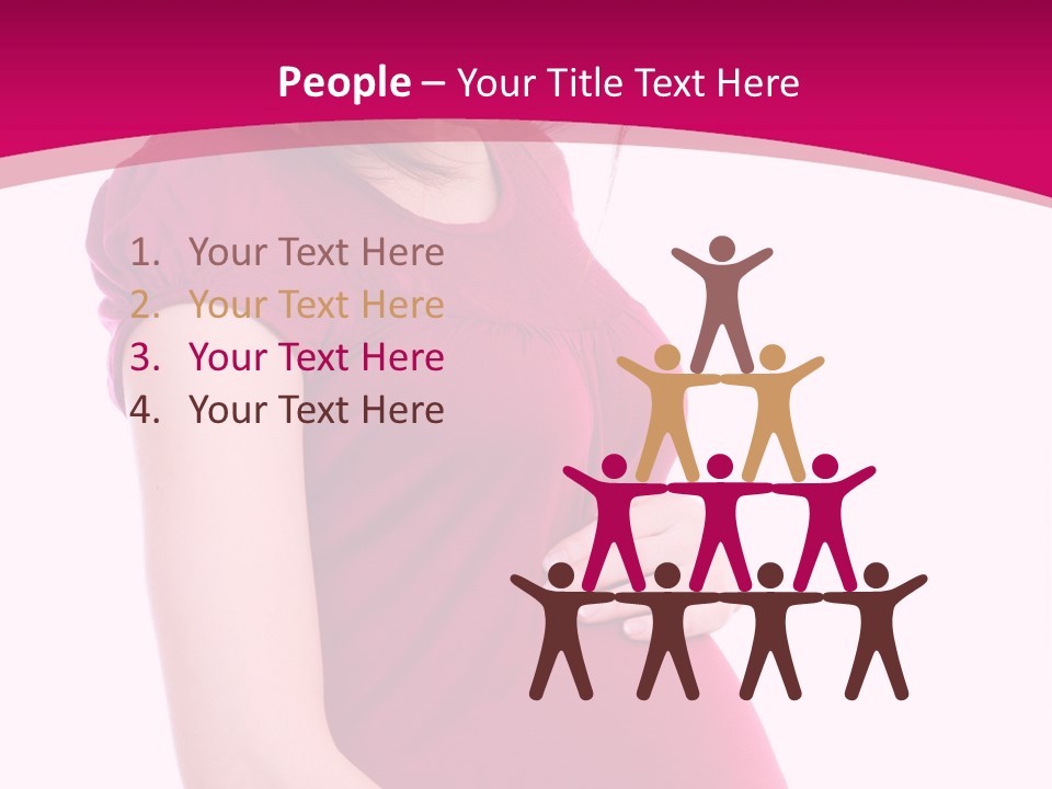 Expectant Mother Baby PowerPoint Template