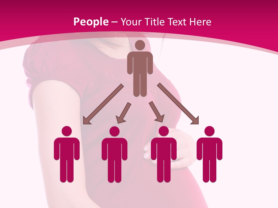 Expectant Mother Baby PowerPoint Template