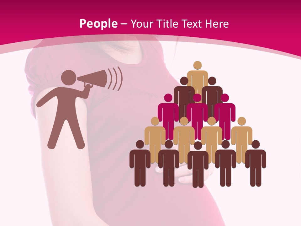 Expectant Mother Baby PowerPoint Template